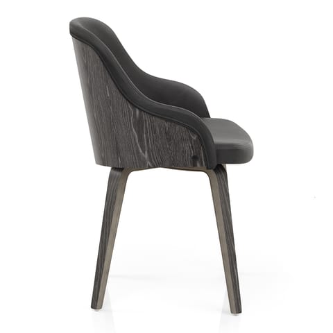 Fusion Wooden Chair Charcoal