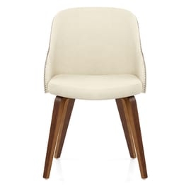 Fusion Walnut Chair Cream