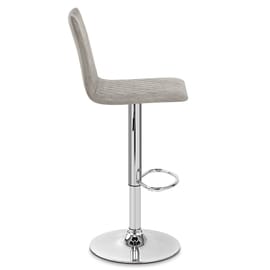 Atlanta Stool Grey Suede