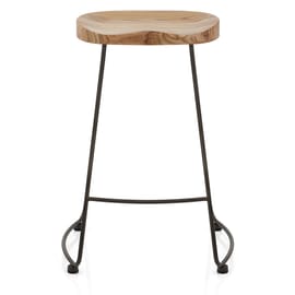 Bloc Stool Light Wood