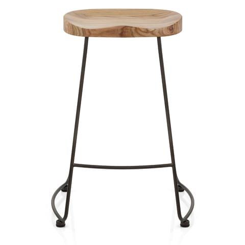 Bloc Stool Light Wood