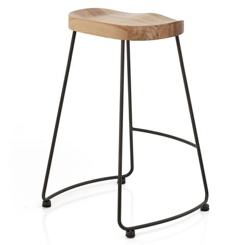Bloc Stool Light Wood
