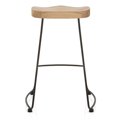 Bloc Stool Light Wood