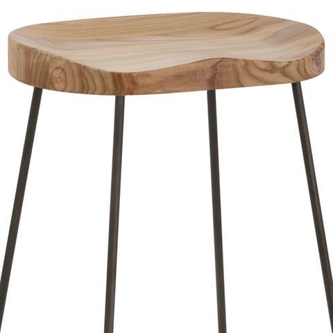 Bloc Stool Light Wood