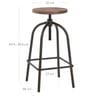 Vice Industrial Stool