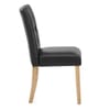 Bradbury Oak Dining Chair Black