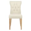 Bradbury Oak Dining Chair Cream