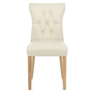 Bradbury Oak Dining Chair Cream