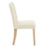 Bradbury Oak Dining Chair Cream