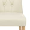 Bradbury Oak Dining Chair Cream