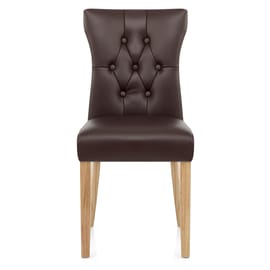 Bradbury Oak Dining Chair Brown