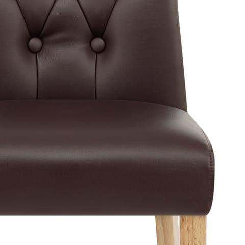 Bradbury Oak Dining Chair Brown