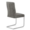 Lancaster Dining Chair Grey Leather