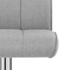 Loco Bar Stool Grey Fabric