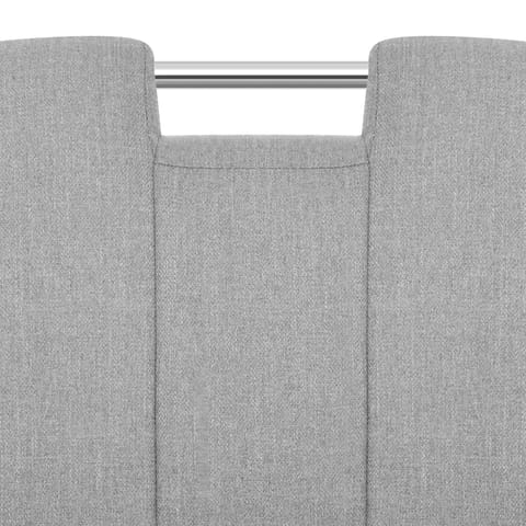 Loco Bar Stool Grey Fabric