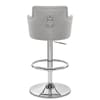 Vogue Bar Stool Grey Fabric