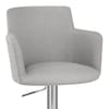 Vogue Bar Stool Grey Fabric