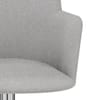 Vogue Bar Stool Grey Fabric