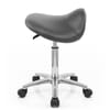 Deluxe Saddle Stool Grey