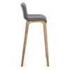 Wave Bar Stool Grey