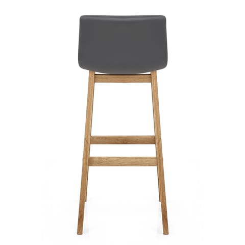 Wave Bar Stool Grey