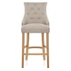 Ascot Oak Stool Tweed Fabric