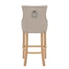 Ascot Oak Stool Tweed Fabric