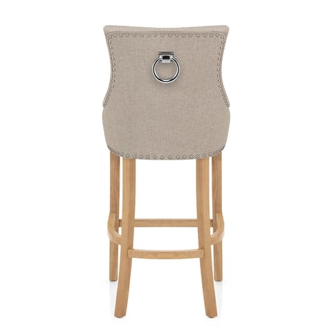 Ascot Oak Stool Tweed Fabric