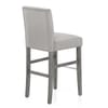 Brunswick Stool Grey Velvet