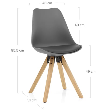 Aero Dining Chair Grey