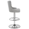 Manor Bar Stool Grey Fabric