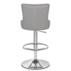 Manor Bar Stool Grey Fabric