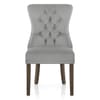 Kensington Dining Chair Grey Velvet