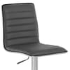 Hiline Bar Stool Grey