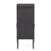 Carlo Grey Oak Chair Charcoal Fabric