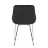 Aston Dining Chair Charcoal Fabric