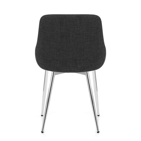 Aston Dining Chair Charcoal Fabric
