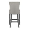 Etienne Bar Stool Grey Velvet