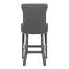 Etienne Bar Stool Charcoal Fabric