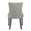 Etienne Dining Chair Grey Velvet