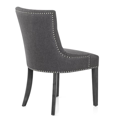 Etienne Dining Chair Charcoal Fabric