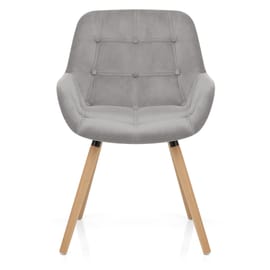 Harris Dining Chair Grey Velvet