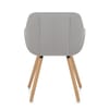 Harris Dining Chair Grey Velvet