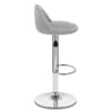 Glee Bar Stool Grey Fabric