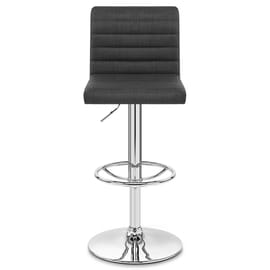 Mint Bar Stool Charcoal Fabric