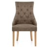 Ascot Oak Dining Chair Antique Brown