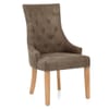 Ascot Oak Dining Chair Antique Brown