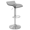 Shimmer Translucent Brushed Stool Smoked