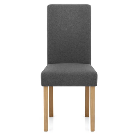 Jackson Dining Chair Charcoal Fabric
