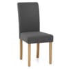 Jackson Dining Chair Charcoal Fabric